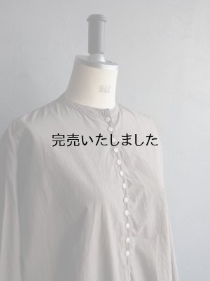 画像7: jujudhau(ズーズーダウ) 12BUTTON SHIRTS-12ボタンシャツ-グレージュ