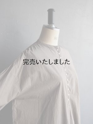 画像9: jujudhau(ズーズーダウ) 12BUTTON SHIRTS-12ボタンシャツ-グレージュ