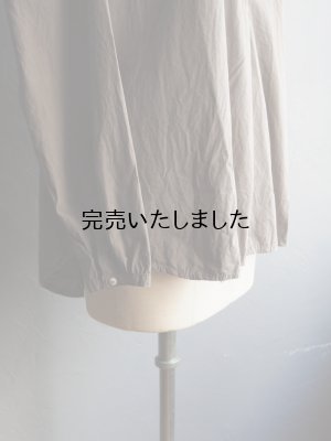 画像10: jujudhau(ズーズーダウ) 12BUTTON SHIRTS-12ボタンシャツ-グレージュ