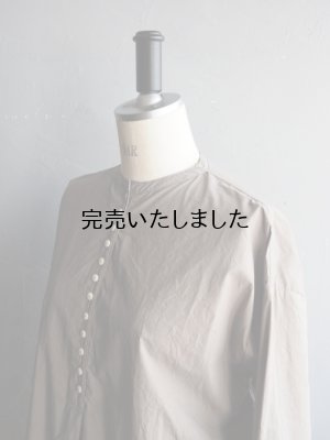 画像11: jujudhau(ズーズーダウ) 12BUTTON SHIRTS-12ボタンシャツ-グレージュ