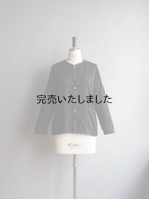 画像4: HARVESTY(ハーベスティ) アトリエシャツ ブラック