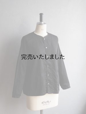 画像7: HARVESTY(ハーベスティ) アトリエシャツ ブラック