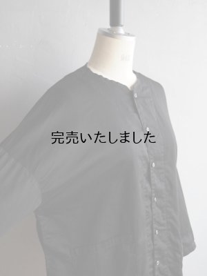 画像11: HARVESTY(ハーベスティ) アトリエシャツ ブラック