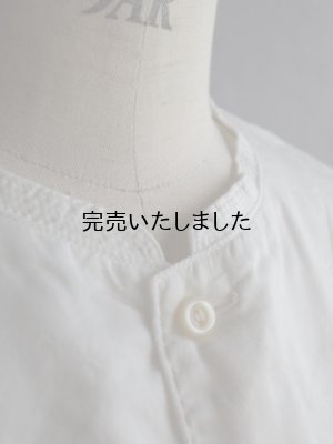 画像7: HARVESTY(ハーベスティ) アトリエシャツ オフホワイト