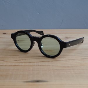 画像1: kearny eye wear(カーニーアイウェア) konide-2 black(green lens)