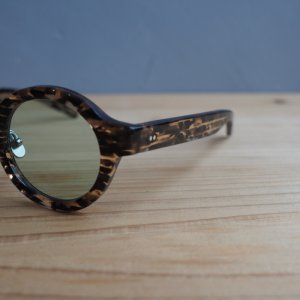 画像2: kearny eye wear(カーニーアイウェア) konide-2 Tiger black(green lens)