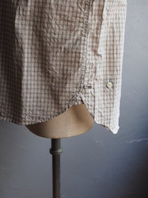 画像17: allinone(オールインワン) FLYING KIWI shirts old check ホワイトチェック