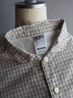 画像25: allinone(オールインワン) FLYING KIWI shirts old check ホワイトチェック
