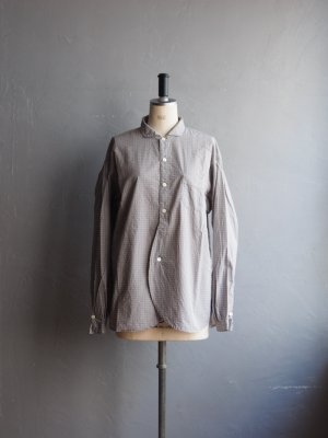 画像1: allinone(オールインワン) FLYING KIWI shirts old check グレーチェック