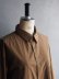 画像7: ENDS and MEANS(エンズアンドミーンズ) Aldous Shirts ピーカンブラウン