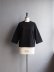 画像1: LAMOND(ラモンド) ORGANIC COTTON FOOTBALL TEE-ブラック (1)