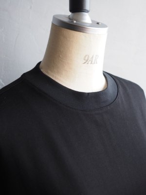 画像8: LAMOND(ラモンド) ORGANIC COTTON FOOTBALL TEE-ブラック