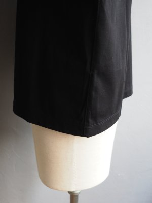 画像13: LAMOND(ラモンド) ORGANIC COTTON FOOTBALL TEE-ブラック