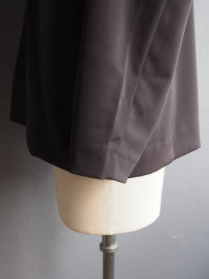 画像12: LAMOND(ラモンド) TWILL TWIST CARDIGAN JACKET-ダークブラウン