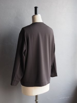 画像14: LAMOND(ラモンド) TWILL TWIST CARDIGAN JACKET-ダークブラウン