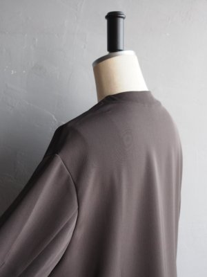 画像16: LAMOND(ラモンド) TWILL TWIST CARDIGAN JACKET-ダークブラウン