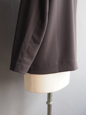 画像17: LAMOND(ラモンド) TWILL TWIST CARDIGAN JACKET-ダークブラウン