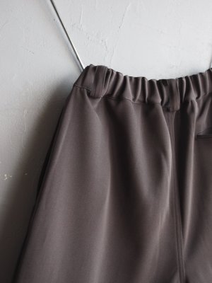 画像11: LAMOND(ラモンド) TWILL TWIST CENTER SEM PANTS-ダークブラウン