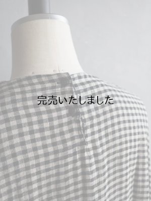 画像19: jujudhau(ズーズーダウ) GATHER DRESS-ギャザードレス- ギンガムチェック