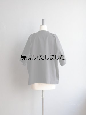 画像3: DUI JUJUDHAU(デュイ ズーズーダウ) BOX SHIRTSボックスシャツ- リネンコットンブラック
