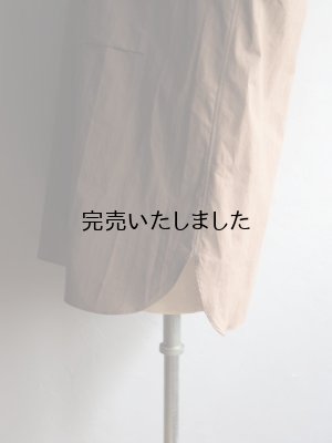 画像19: Still By Hand(スティルバイハンド) ミニカラーコットンシャツ ブラウン