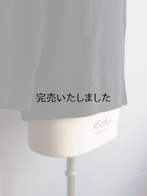 画像13: Gicipi(ジチピ) PINGUINO - クルーネックリラックスフィット 9分袖カットソー(メンズ)-ブラック