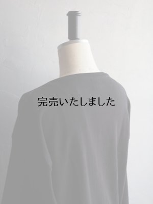 画像18: Gicipi(ジチピ) PINGUINO - クルーネックリラックスフィット 9分袖カットソー(メンズ)-ブラック