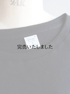 画像21: Gicipi(ジチピ) PINGUINO - クルーネックリラックスフィット 9分袖カットソー(メンズ)-ブラック