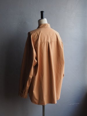 画像18: Still By Hand(スティルバイハンド) 製品染めオーバーサイズシャツ ペールオレンジ