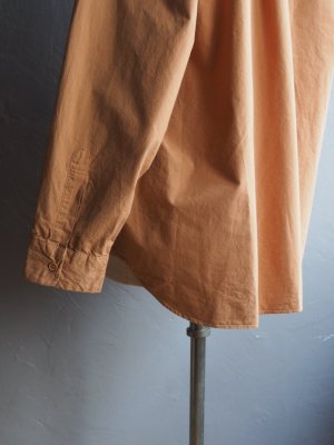 画像21: Still By Hand(スティルバイハンド) 製品染めオーバーサイズシャツ ペールオレンジ