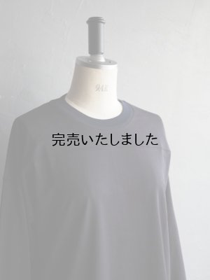 画像11: Still By Hand(スティルバイハンド) フットボールライクロングスリーブTシャツ ブラックネイビー