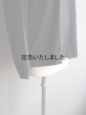 画像14: Still By Hand(スティルバイハンド) フットボールライクロングスリーブTシャツ ブラックネイビー