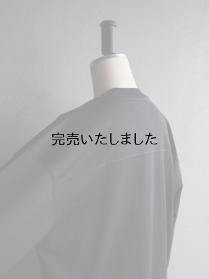 画像20: Still By Hand(スティルバイハンド) フットボールライクロングスリーブTシャツ ブラックネイビー