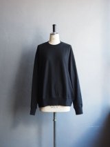 alvana(アルヴァナ) B.D SWEAT TEE SHIRTS(空紡)  ブラック