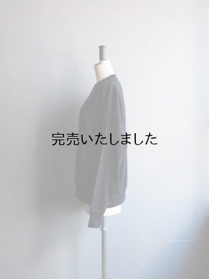 画像2: alvana(アルヴァナ) B.D SWEAT TEE SHIRTS(空紡)  ブラック