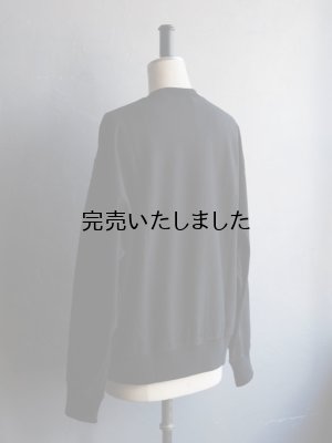 画像14: alvana(アルヴァナ) B.D SWEAT TEE SHIRTS(空紡)  ブラック