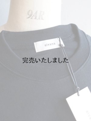 画像18: alvana(アルヴァナ) B.D SWEAT TEE SHIRTS(空紡)  ブラック