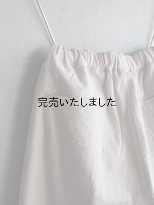 画像11: pub(ピューブ) コットンリネンウェーブ イージーパンツ ライトグレー