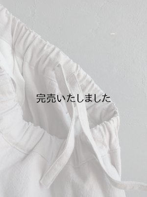 画像13: pub(ピューブ) コットンリネンウェーブ イージーパンツ ライトグレー