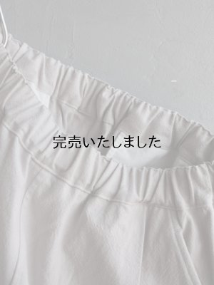 画像14: pub(ピューブ) コットンリネンウェーブ イージーパンツ ライトグレー