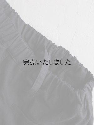 画像13: pub(ピューブ) コットンリネンウェーブ イージーパンツ ブラック