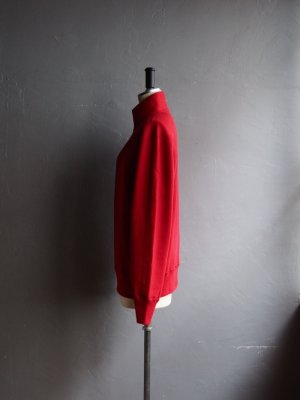 画像2: VICTORIA ATHLETICS（ヴィクトリア アスレチックス） ZIP MOCK SWEAT ハーベストレッド