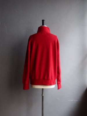 画像3: VICTORIA ATHLETICS（ヴィクトリア アスレチックス） ZIP MOCK SWEAT ハーベストレッド