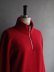 画像6: VICTORIA ATHLETICS（ヴィクトリア アスレチックス） ZIP MOCK SWEAT ハーベストレッド