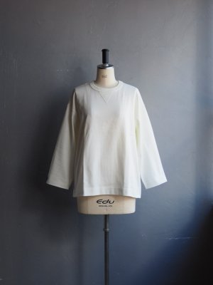 画像1: ASEEDONCLOUD(アシードンクラウド) Handwerker-ハンドベイカー- HW long sleeve T-shirt オフホワイト