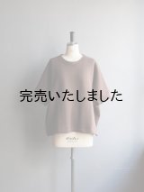 HONNETE(オネット) WIDE TEE-ブラウン