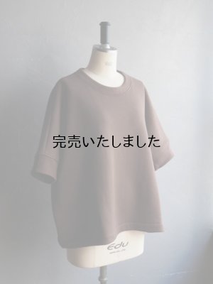 画像6: HONNETE(オネット) WIDE TEE-ブラウン