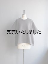 HONNETE(オネット) WIDE TEE-グレー