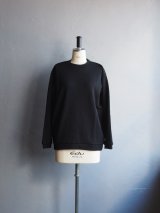 Style Craft Wardrobe(スタイルクラフトワードローブ) T-SWEATER(WOOL RIB) ブラック