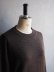 画像6: Style Craft Wardrobe(スタイルクラフトワードローブ) T-SWEATER(WOOL RIB) ウォルナット